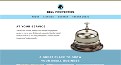 Desktop Screenshot of bellproperties.com