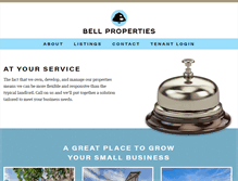 Tablet Screenshot of bellproperties.com